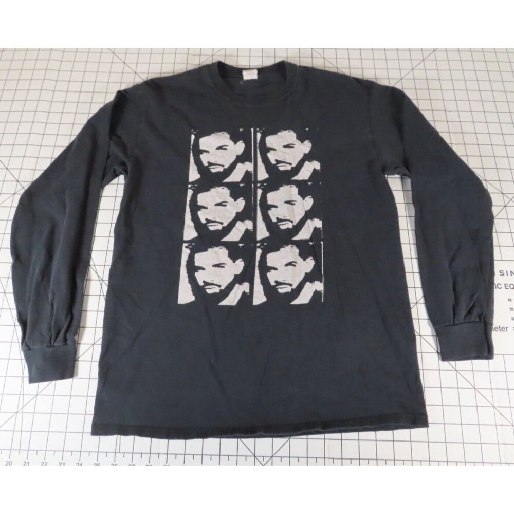 Drake Mens Medium Shirt Black Europe Boy Meets World Tour 2017 Long Sleeve RARE